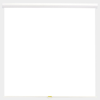 グランビュー手動スクリーン 幕面ホワイトマット仕様 80型 全白スクリーン