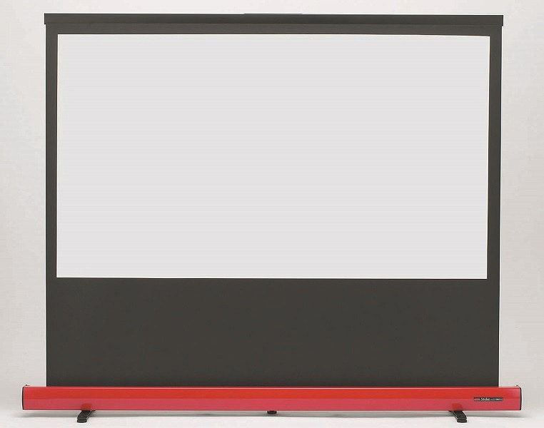 床置きスクリーン/キュア（16：9） 100型 スノーホワイト