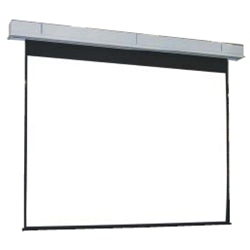 天井埋め込みBOX一体型電動巻上スクリーン 幕面ホワイトマット仕様 100型ハイビジョンサイズ