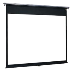 アルミ天板スプリングローラースクリーン 幕面ホワイトマット仕様 110型ハイビジョンサイズ