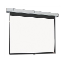 天井埋込BOX一体型スプリングローラースクリーン 幕面ホワイトマット仕様 80型ハイビジョンサイズ