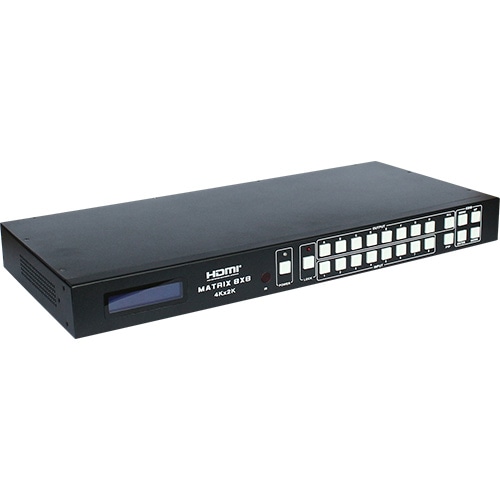 4K2K対応8入力8出力HDMIマトリクススイッチャ
