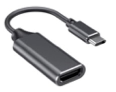 4K2K対応のUSB タイプCからHDMI変換アダプター