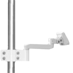 液晶モニタ、液晶テレビ用VESA対応ポールクランプ式アームφ40(水平アーム 165mm×1本)