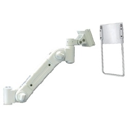 低荷重型液晶モニタ・TV用VESA対応グロメット式フレキシブルスリムアーム