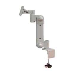 高荷重型液晶モニタ・TV用VESA対応C型クランプ式フレキシブルスリムアーム