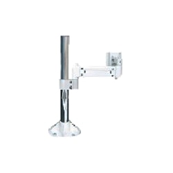 液晶モニタ・TV用VESA対応天板ネジ固定式マルチポールアーム(1画面)