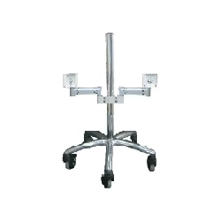 液晶モニタ・TV用VESA対応2台用カート