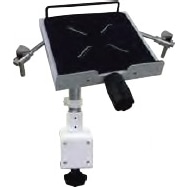 ノートパソコン用ポール式C型クランプアーム