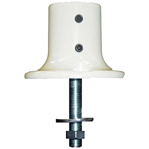 アーム汎用直径80mmフランジグロメット部品 ピン無し（アイボリー）