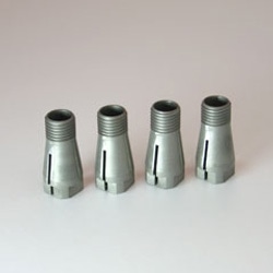 エンドミル用コレットセット（刃物径3mm、4mm、5mm、6mm）