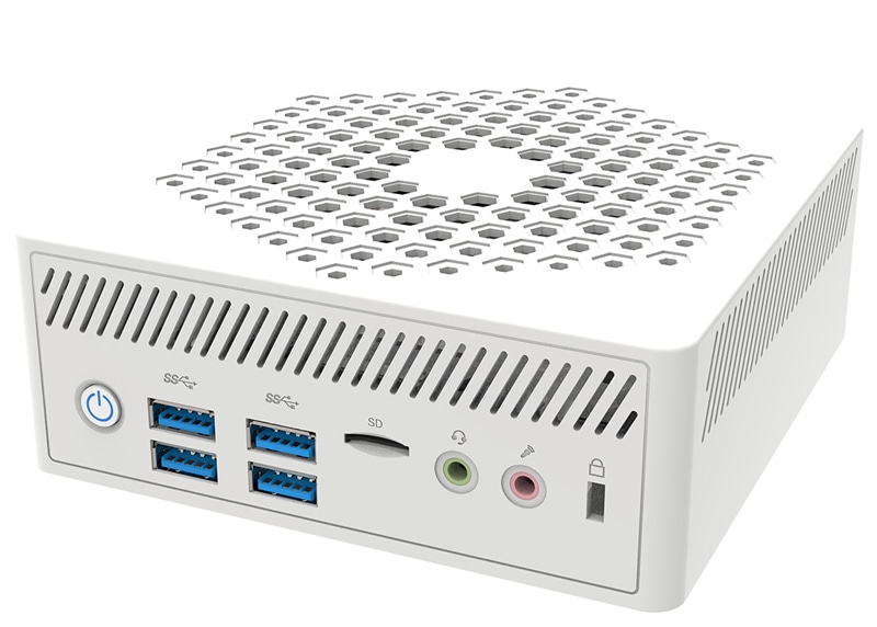 ミニPC LN100W (Alder lake N100/メモリ8GB/SSD256GB/光学ドライブ無/Windows 11 Pro/Office無)