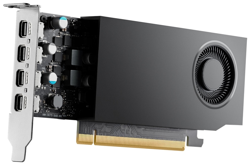 NVIDIA RTX A400 4GB PCIe GPU(アクティブ冷却)
