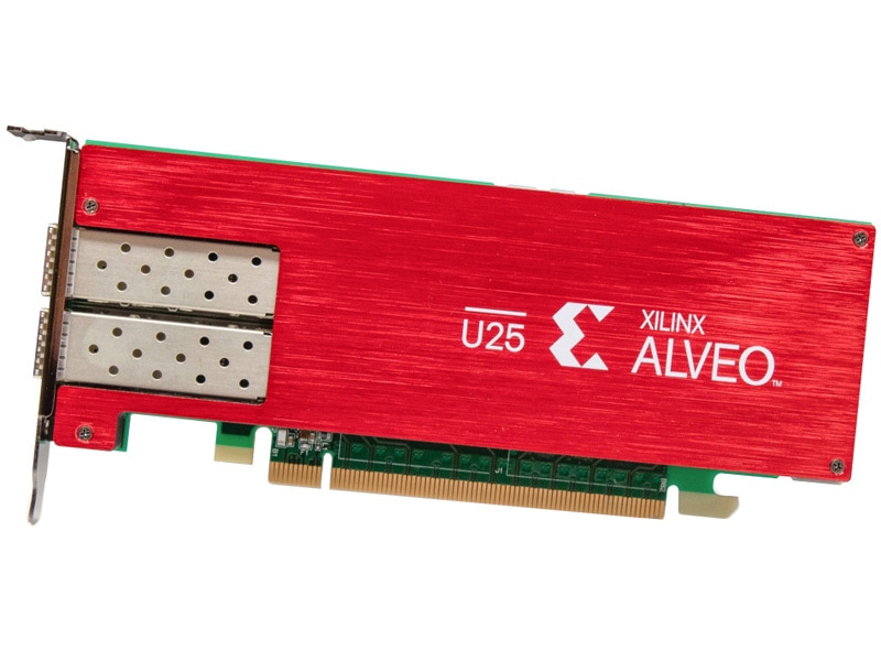 Xilinx Alveo U25 25GbE SFP28 2P FPGAアダプター