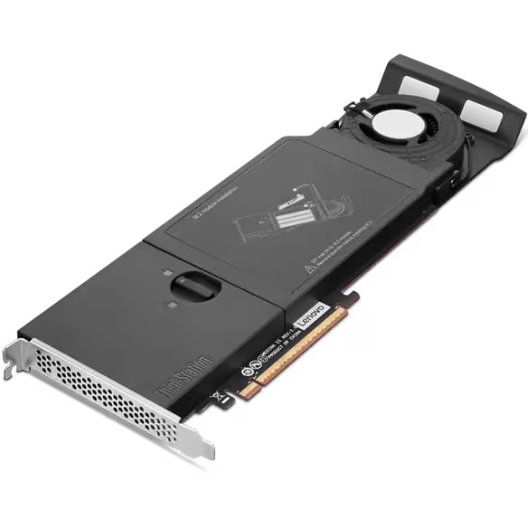 ThinkStation PCIe Gen 4 Quad M.2 SSD アダプター