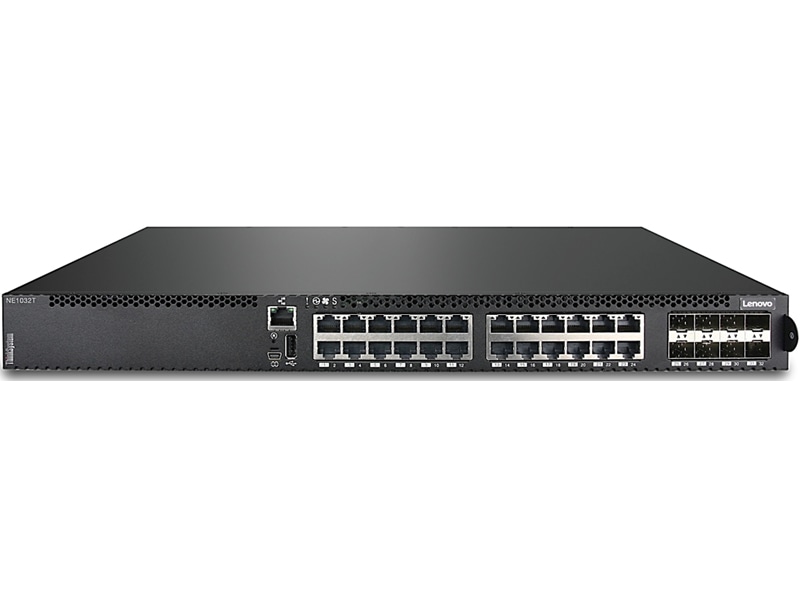 ThinkSystem NE1032T ラックスイッチ(背面吸気前面排気型)