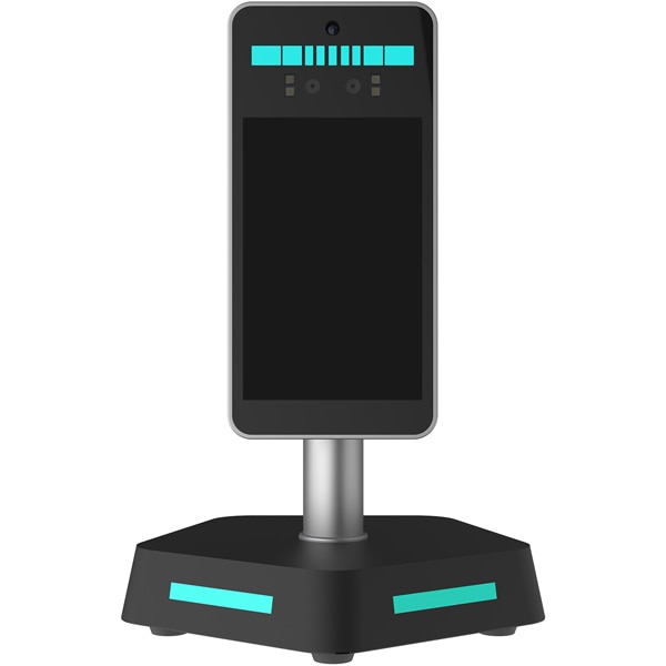 顔認証コネクトデバイス/サーマルカメラ/テーブルスタンドモデル/QR対応モデル