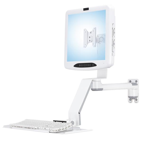 壁面固定アーム HMモニター・キーボードアーム