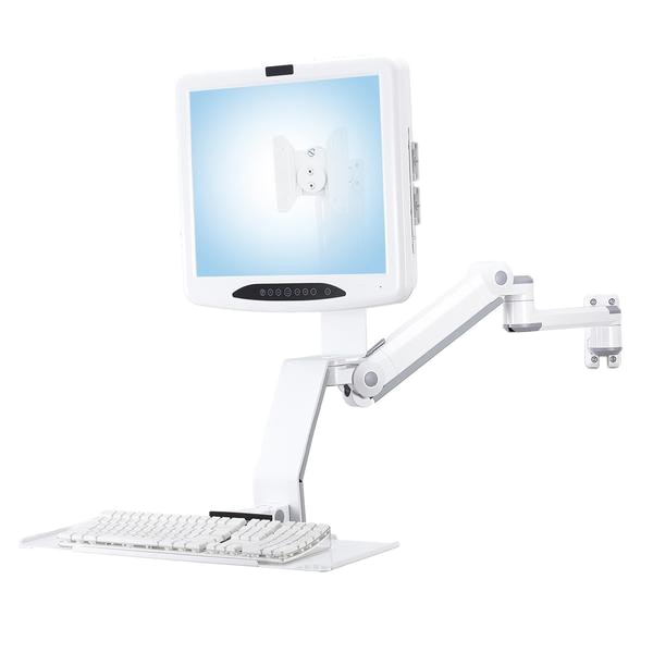 壁面固定アーム 高荷重 HMモニター、キーボードアーム