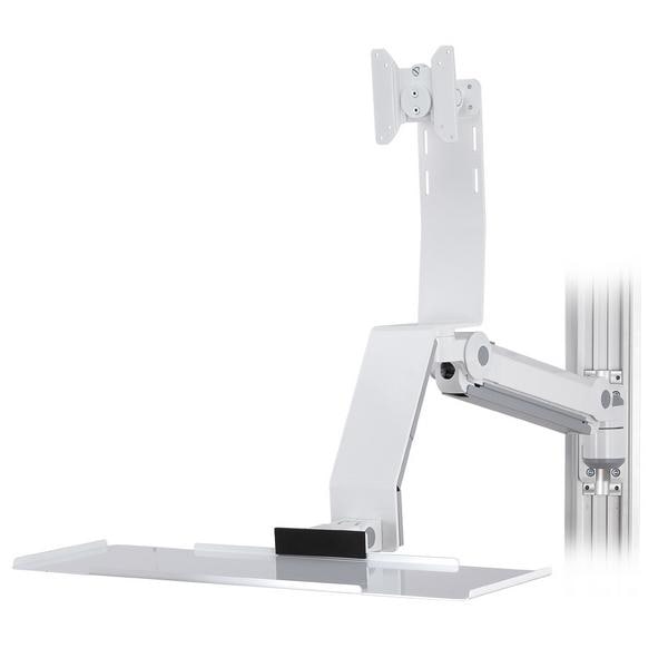 レール固定アーム 高荷重 HMモニター、キーボードアーム