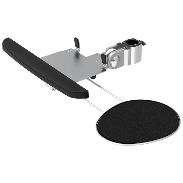 支柱取付キーボード用アーム 折りたたみ機能付（支柱スタンド、移動式ワークステーション専用）