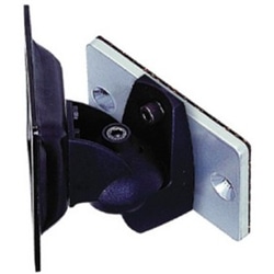 VESA75mm対応液晶モニタ用レール取付け小型モニターアーム VESA75