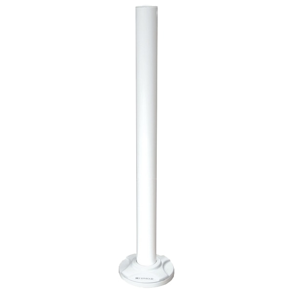 液晶モニターアーム用 ネジ固定支柱S（白）LA-501A-WH