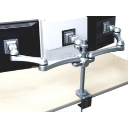 液晶モニター3画面用水平多関節モニターアーム（VESA75、100対応）