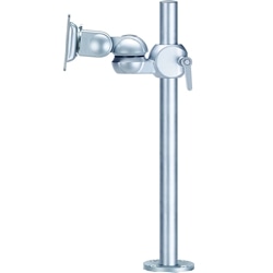 水平多関節モニターアーム ネジ固定 VESA75mm/100mm対応