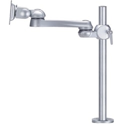 水平多関節モニターアーム ネジ固定 VESA75mm/100mm対応