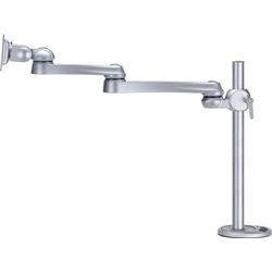 水平多関節モニターアーム（グロメット固定） VESA75、100mm