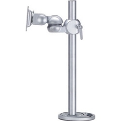 水平多関節モニターアーム（グロメット固定） VESA75、100mm