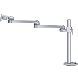 水平多関節モニターアーム（グロメット固定） VESA75、100mm