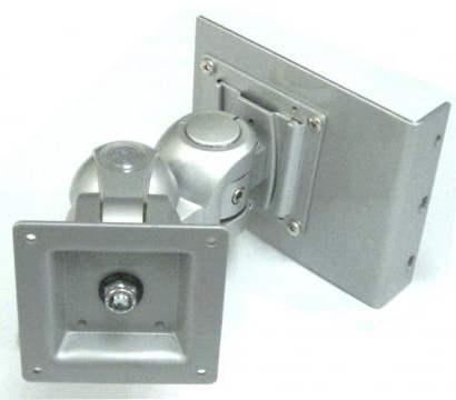 水平多関節モニターアーム （ラック取付タイプ） VESA75、100mm