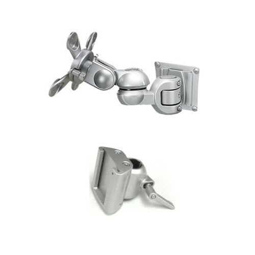 水平多関節モニターアーム （ワイヤーラック支柱取付タイプ） VESA75、100mm