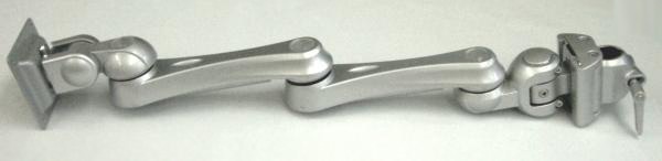 水平多関節モニターアーム （ワイヤーラック支柱取付タイプ） VESA75、100mm