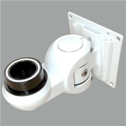 水平多関節アーム用壁面固定部品（白） モニターアームパーツ
