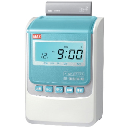 タイムレコーダ 抗菌