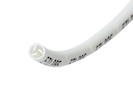 500シリーズ用ドラム式グリップチューブ 対応電線外径3.0mm～3.7mm 85m巻・白