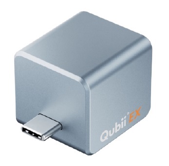 Qubii EX PD充電対応 高速バックアップストレージ (メモリ内蔵) 1TB ブルー