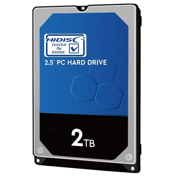 2.5インチ 2TB Non-Stop 高耐久HDD