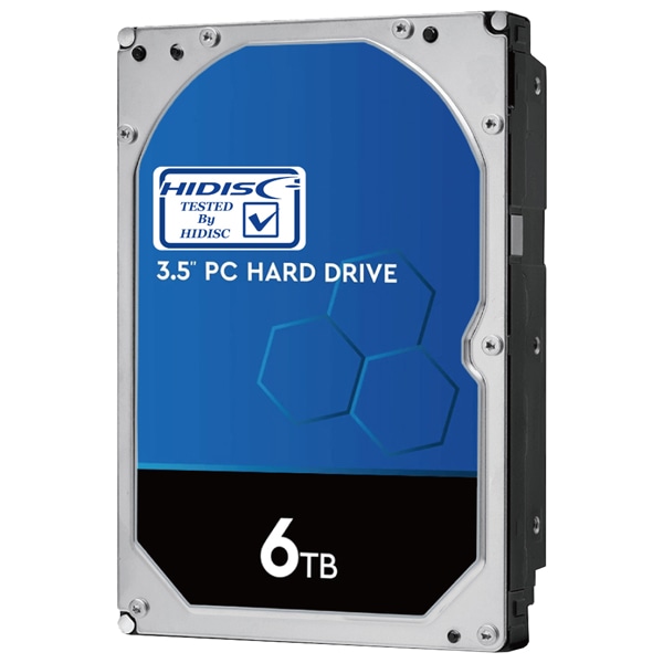 3.5インチ 6TB Non-Stop 高耐久HDD