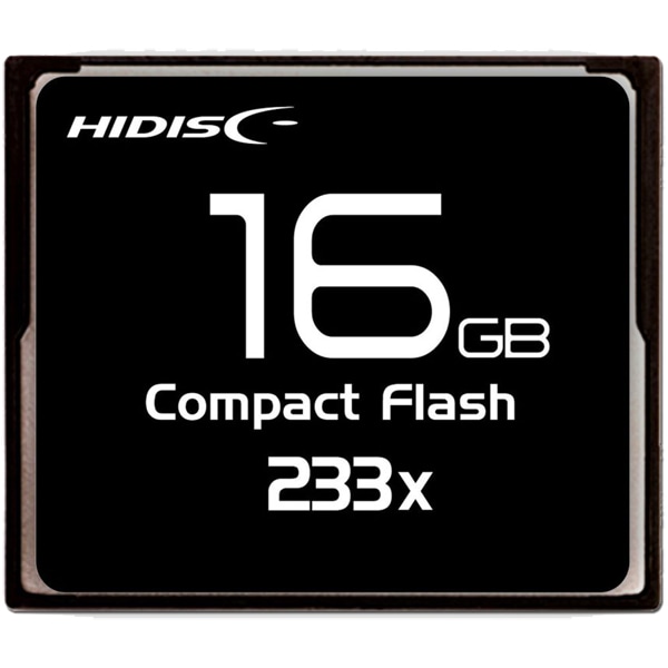 コンパクトフラッシュカード 16GB 233X Read35MB/s