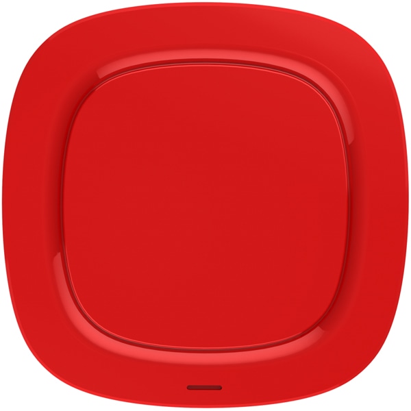 ワイヤレス充電器 LEDインジケーター搭載 レッド