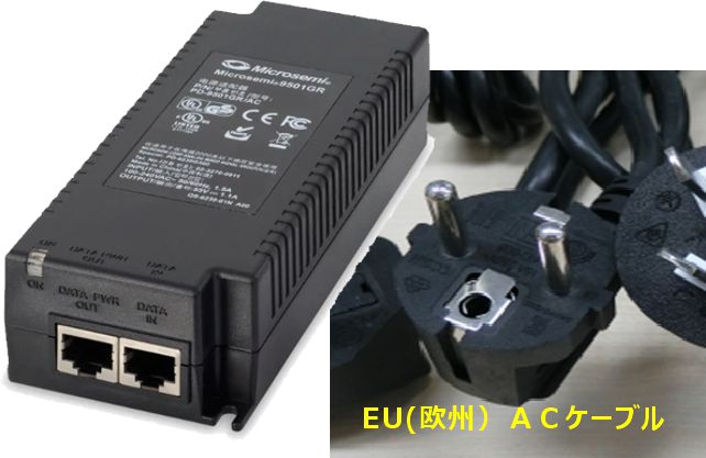 PD-9501GC/AC-JPの代替品。別途日本仕様ACケーブル型名 TA-3(B)+TA-5(A) VCTF 2.0M の手配が必要