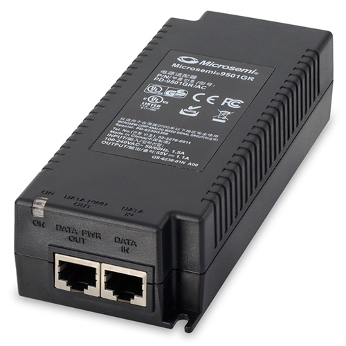 PoEインジェクタ 1ポート 60W UPoE（ACケーブル付）