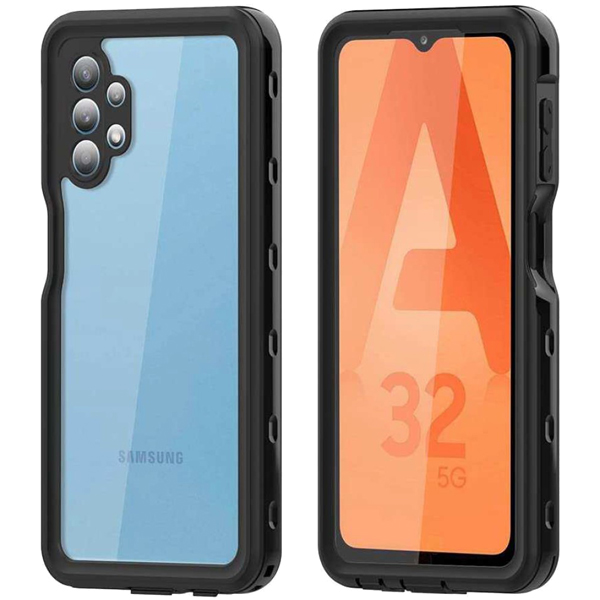 サムスン Galaxy A32 5G SCG08対応 防水ケース ブラック