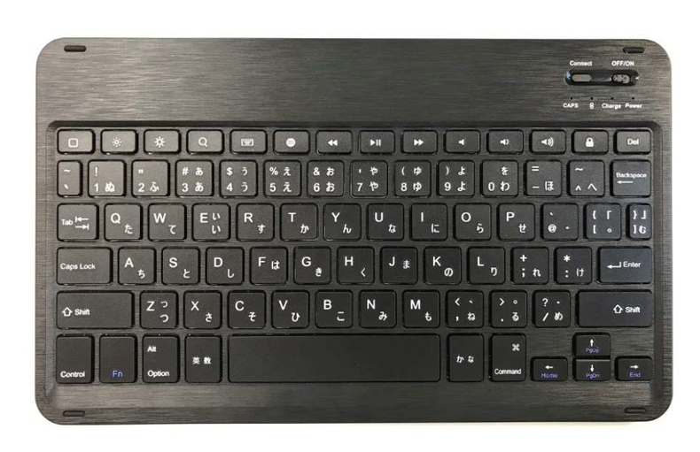 超薄型軽量Bluetoothワイヤレスキーボード（Type-C充電口）