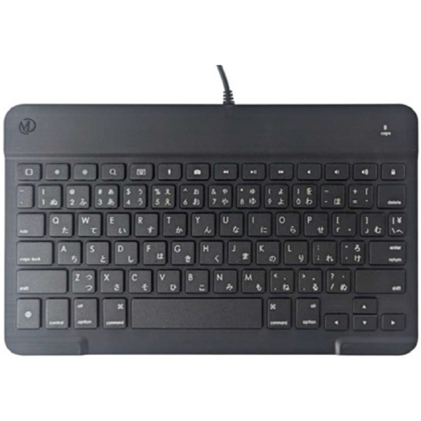 超薄型軽量Lightning有線キーボード ブラック