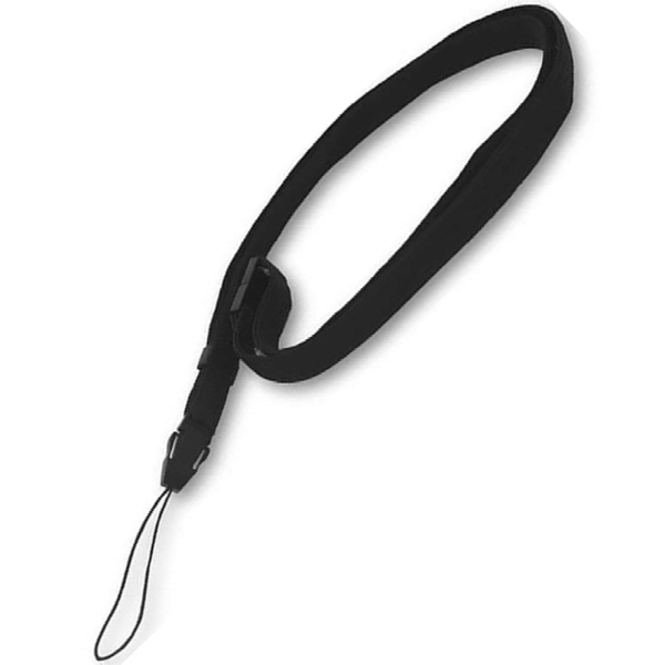 ネックストラップ 平型タイプ ブラック
